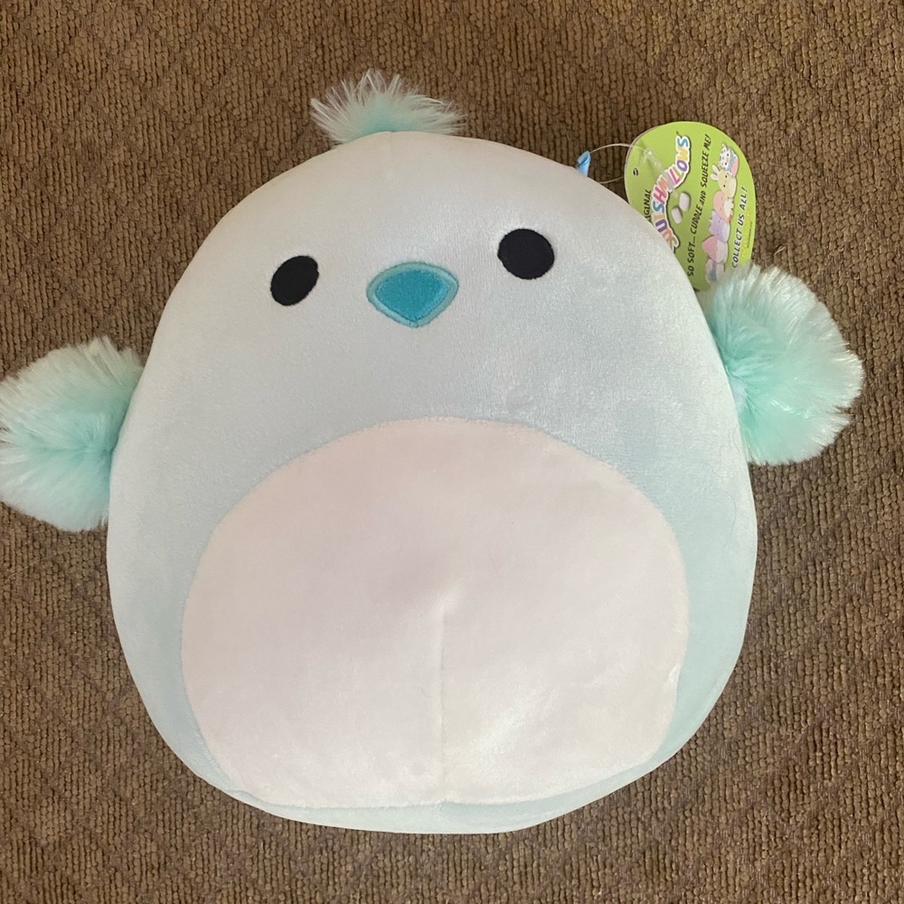 8” CEDRICK THE BLUE CHICK SQUISHMALLOW
